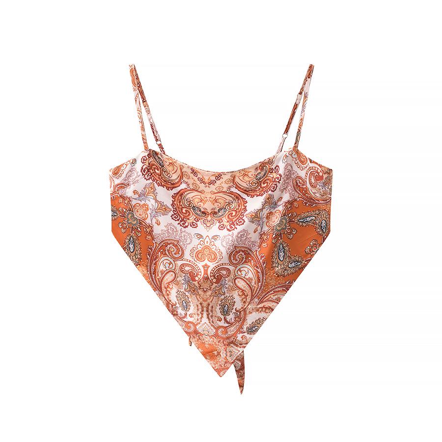 

Весна 2025 Женский цветочный бандаж с открытыми плечами в европейском и американском стиле Large