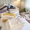 Plaid Bed Blanket Children Adults Warm Winter Blankets and Throws Thick Wool Fleece Throw Sofa Bed Cover Duvet Soft Bedspread