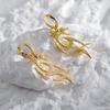 Contemporary Alloy Dragon Earrings For Women Fashion Street Style