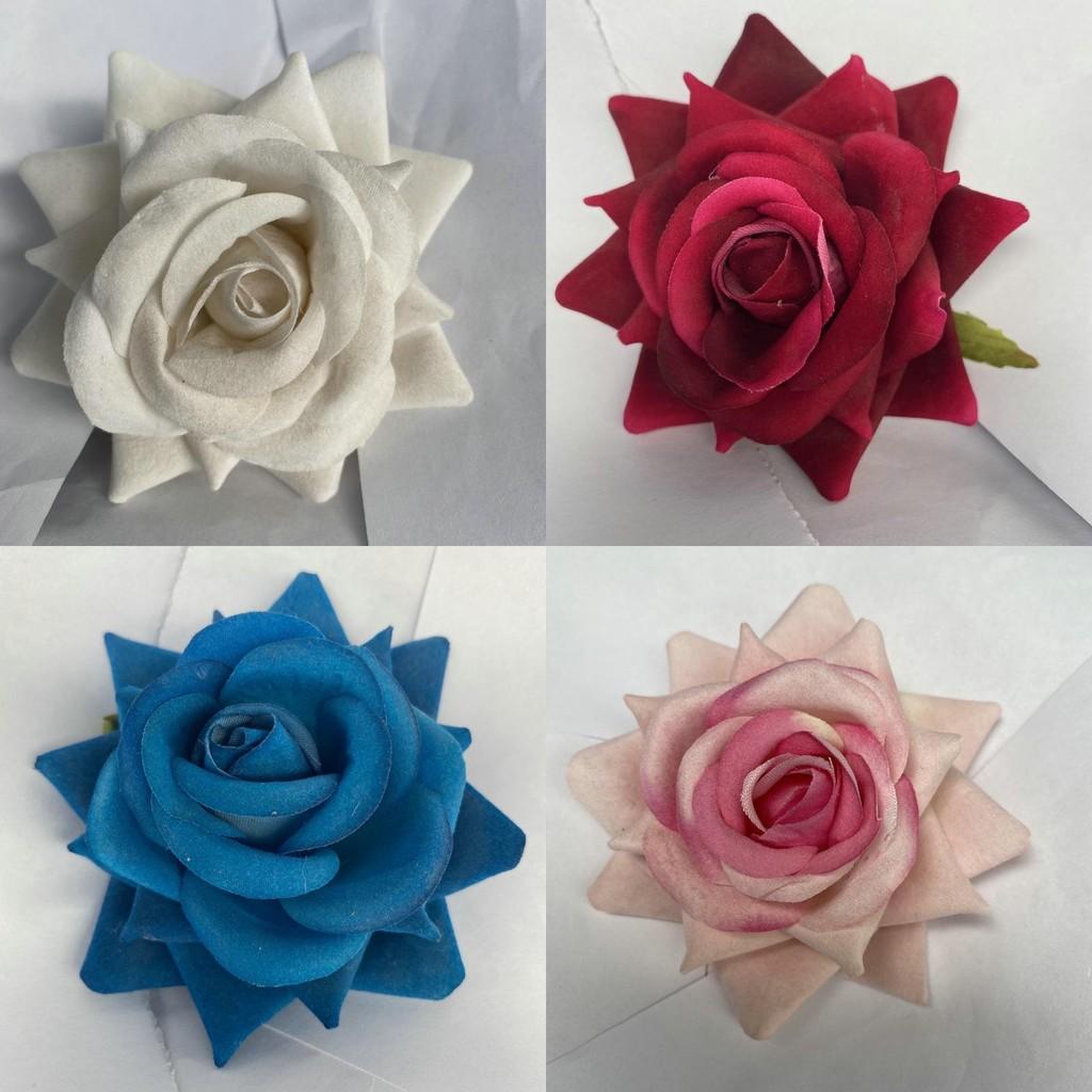 Faux Velvet Flower Arrangement For Home Decor Wedding Hall Styling Photography Accessory