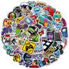 10/30/50pcs Cool Cartoon Vedio Game Stickers Vintage Gamepad Decals DIY Motorcycle Guitar Helmet Decoration Sticker Fun for Gift