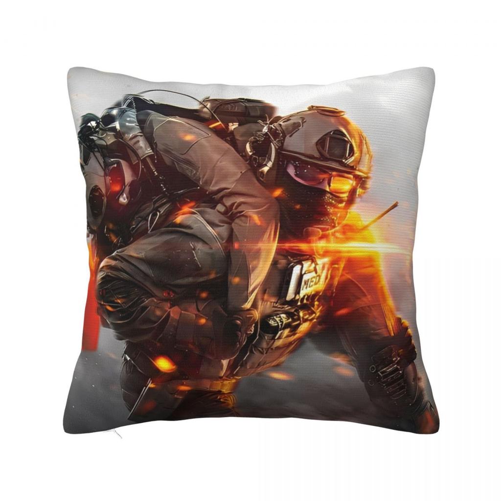New Battlefield 6 Game Funny Pillow Cover Vintage Pillow Case For Wedding Party Home Decor Cushion Cover Polyester Pillowcases