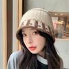 Autumn New Style Hand Knitted Hat for Women Without Makeup To Cover Face and Reveal Small Woolen Hat To Protect Against Cold and Warm Fisherman Hat