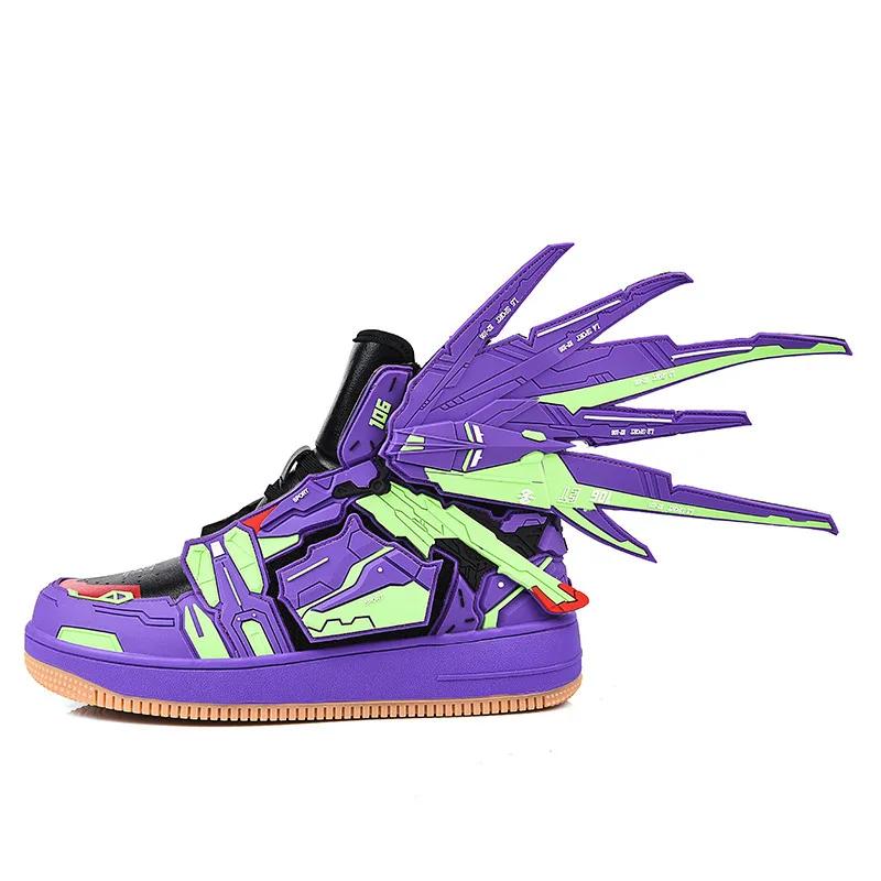 2024 New High Top Board Shoes Couple Comfortable Casual Men's Breathable Sports Shoes Women's Running Shoes Sneakers Men