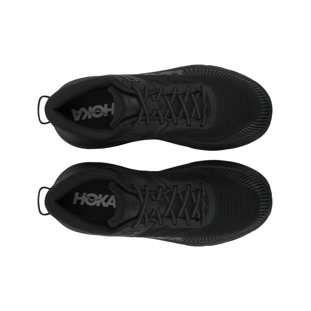 HOKA Bondi 7 Black Unisex Sneakers 1110518-BBLC