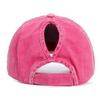 Fashionable Baseball Caps Five Point Star Baseball Cap With Curved Brim And Ponytail Design For Women Outdoor Sports