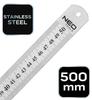 Ruler 50 cm, stainless steel