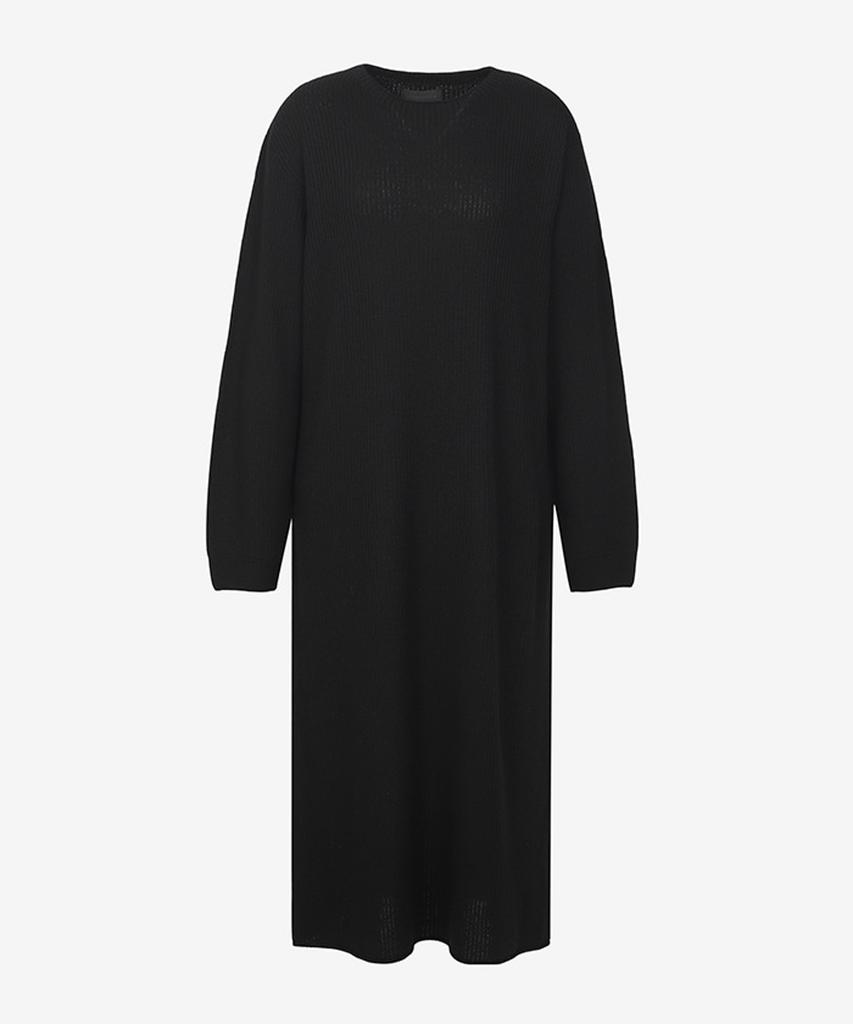 Sekeonseukin Wool Rib Long Dress