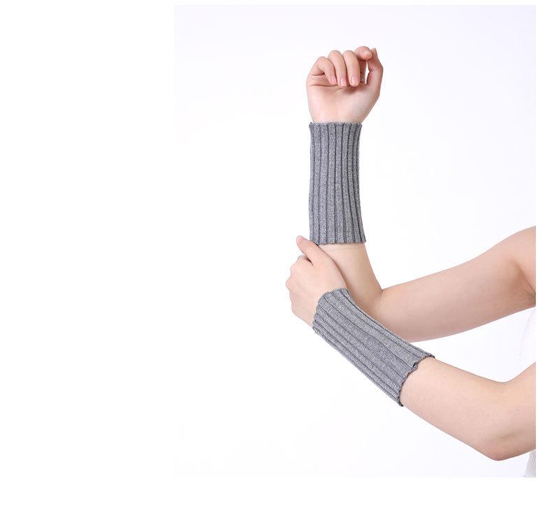 Unisex Atmungsaktive Handgelenkstützärmel aus reiner Baumwolle – Warm, Kälteschutz, Gelenkschutz für alle Jahreszeiten