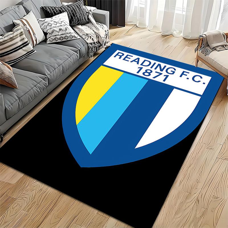 Reading F.C. 1871 Logo Carpet suitable as a non-slip mat for the living room or bedroom sofa