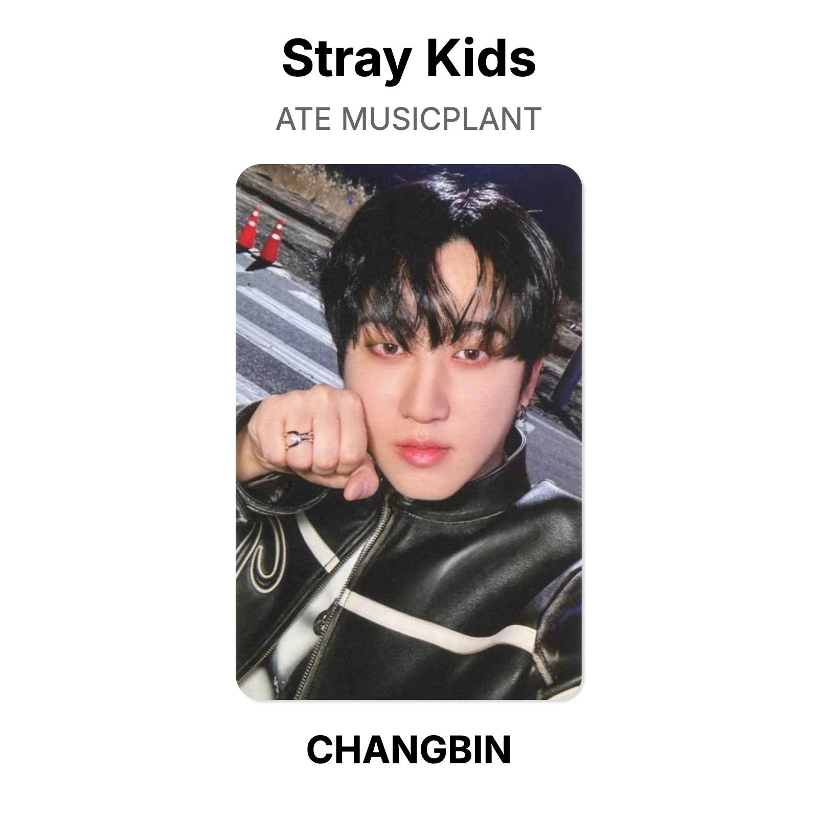 Stray Kids ATE MUSICPLANT Официальная фотокарточка CHANGBIN
