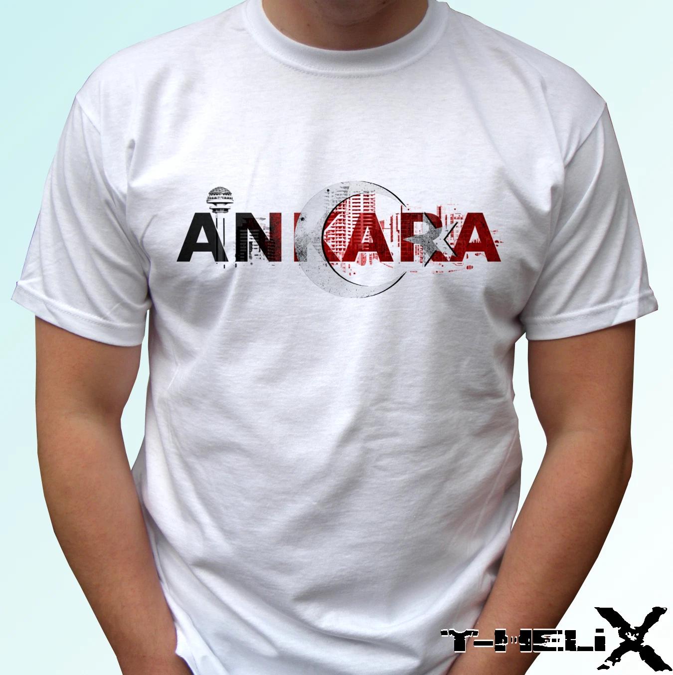 Ankara white kids boys T-Shirt top Turkey flag tee design - s s kids & baby 120