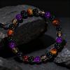 Festive Gifts Black Onyx Amethyst Tiger Eye Smoky Quartz Beaded Bracelet Minimalist Fashion Jewelry for Men Women Daily Wear Gift