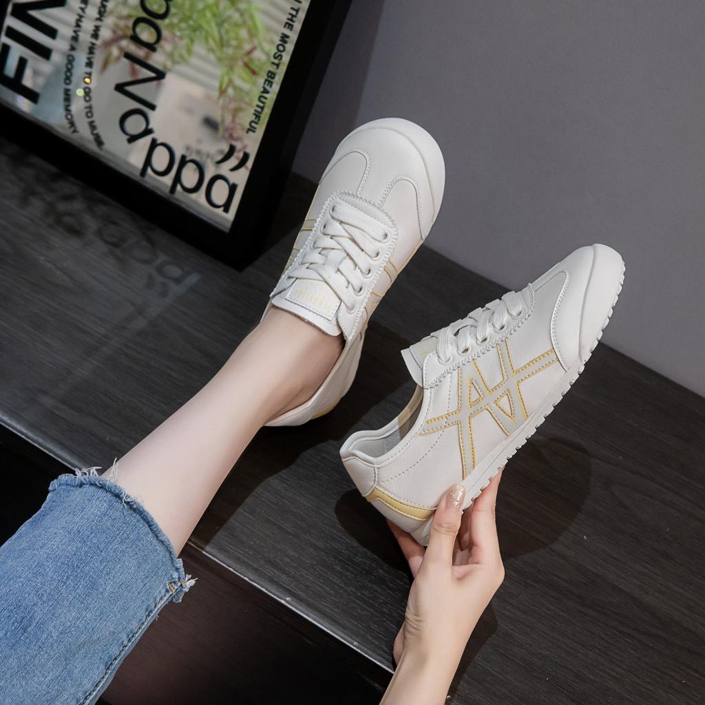 Shoes women's 2025 summer new shoes versatile women's popular flat-soled soft-soled sports shoes German training shoes casual shoes