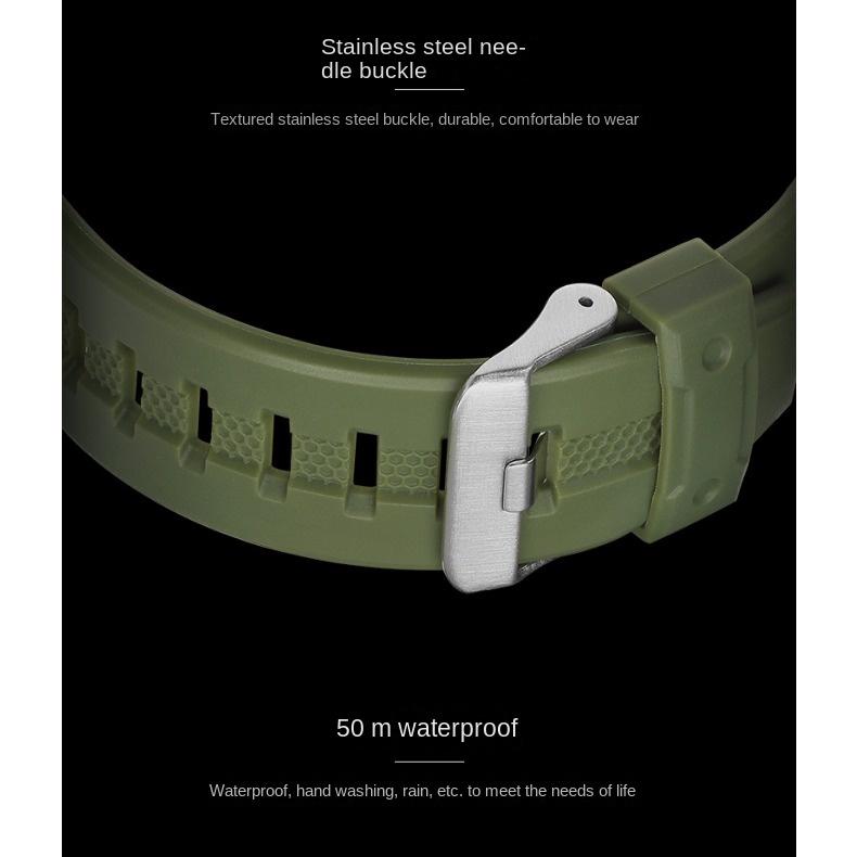 SMAEL Outdoor Multi-functional Sports Electronic Watch Glow-in-the-dark Waterproof Large Dial Watch