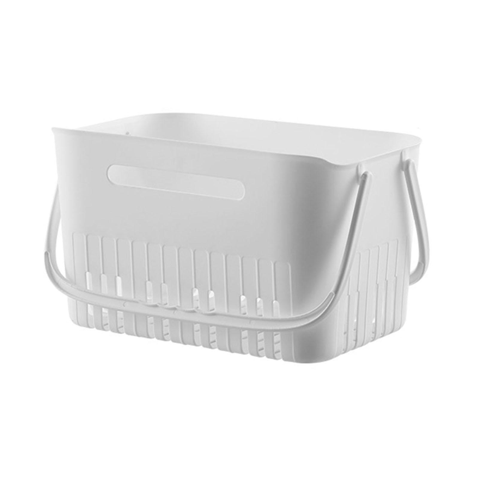 

Пластиковый органайзер-сумка для хранения Сверхпрочные душевые корзины для хранения, покупок, пикника белый