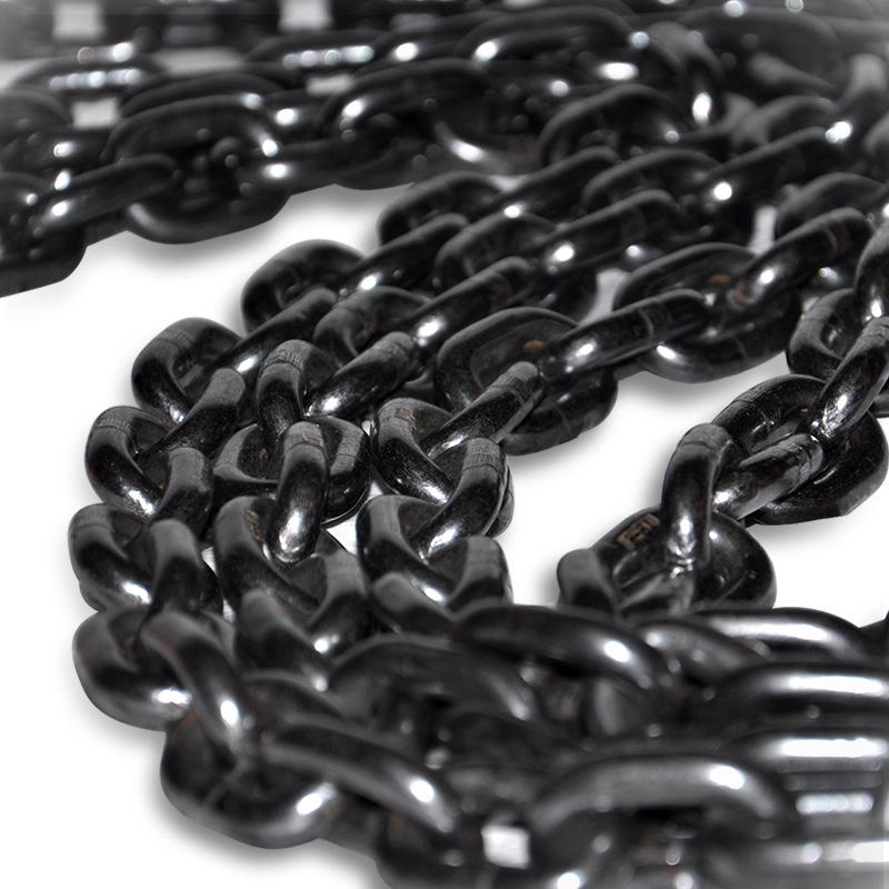 G80 Manganese Steel Chain Sling with Hook and Shackle for Lifting and Overhead Crane Operations