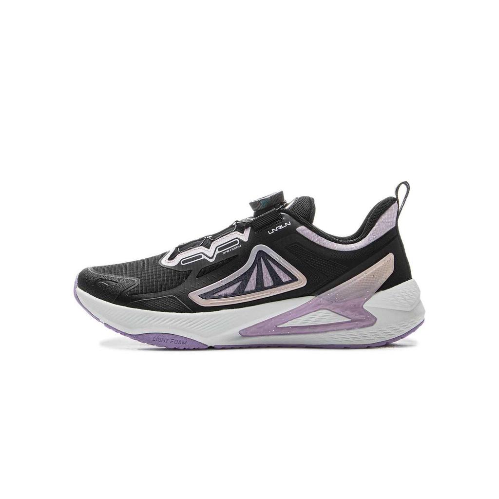 Li Ning Comfortable Soft Fashionable Durable Low-Top Kids Running Shoes Kids Running Shoes Black YKFV006-4