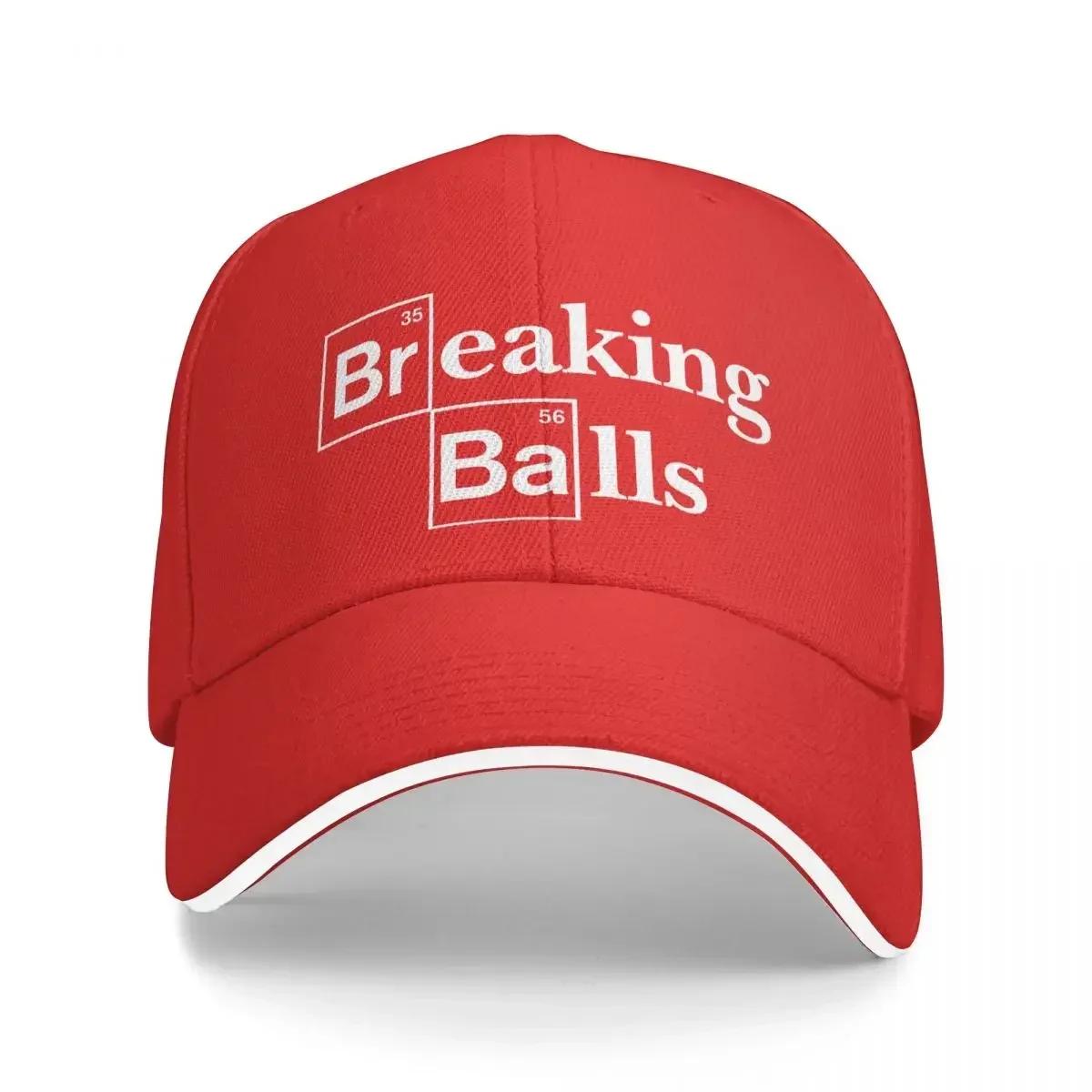 

Breaking Balls Breaking Walter White TV Multicolor Hat Peaked WoUnisexs Cap Personalized Visor Outdoor Hats