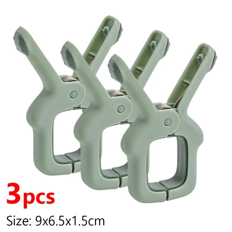 

Затискачі для пляжних рушників Багатофункціональні пластикові протиковзкі фіксовані затискачі для одягу Ковдра Вітрозахисні прищіпки Побутовий затиск для сушіння