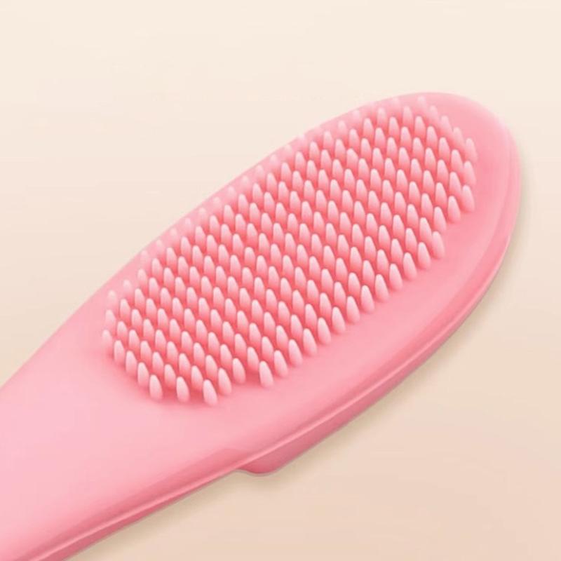 Perie de nas silicon pentru curățarea porilor faciale Perii portabile pentru puncte negre cu două fețe Instrument de curățare a frumuseții Scrub nazal facial