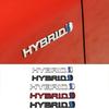 Metal HYBRID Car Front Grille Emblem Auto Body Trunk Badge Decal for  LandCruiser Yaris Camry Vios Corolla 4runner