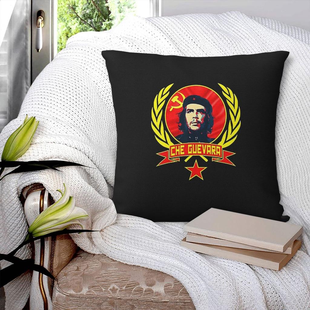 Che Guevara Square Pillowcase Pillow Cover Polyester Cushion Decor Comfort Throw Pillow for Home Sofa