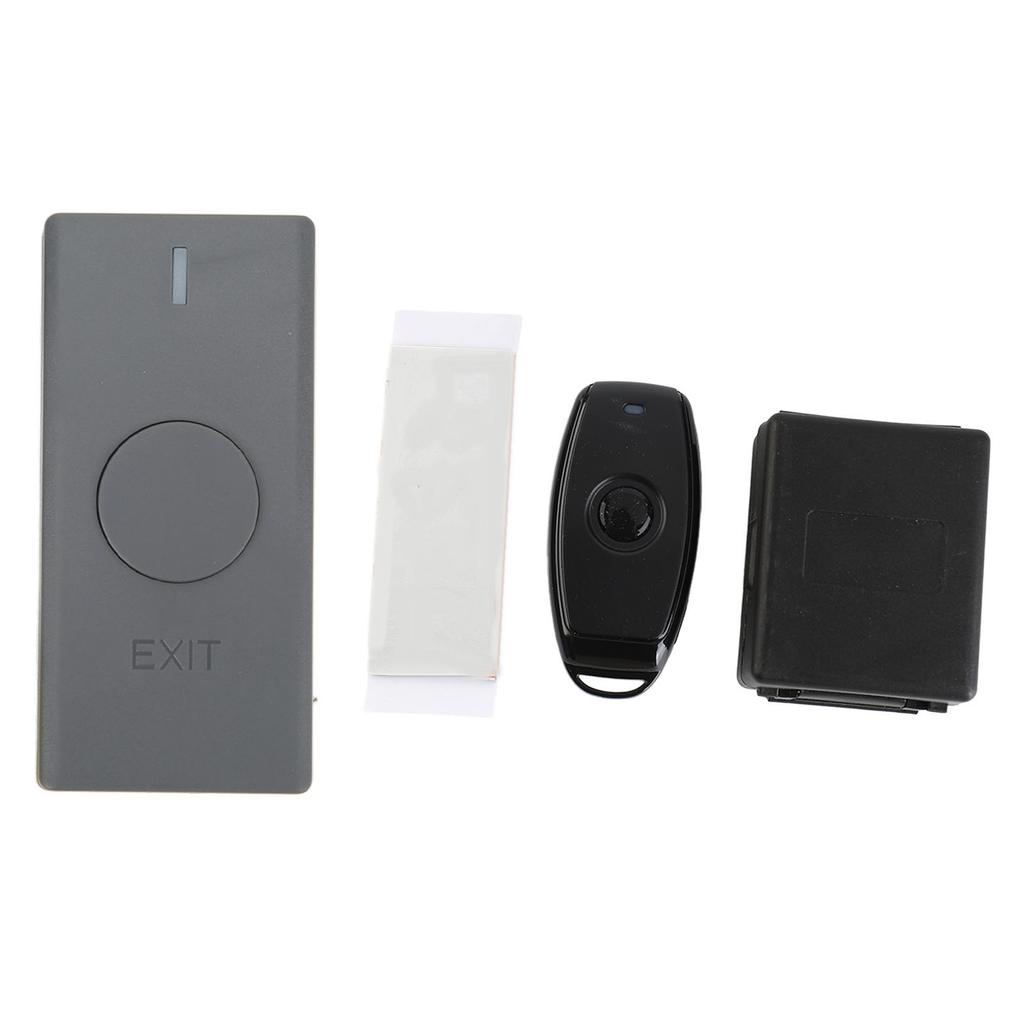 Wireless Access Control System with Door Exit Button Controller Remote Control DC 12V for Entrance
