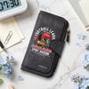 Football League Print Long Wallet Multi Card Slot Leather Purse Casual Fashion Portable Daily Use Wallet for Football Fans