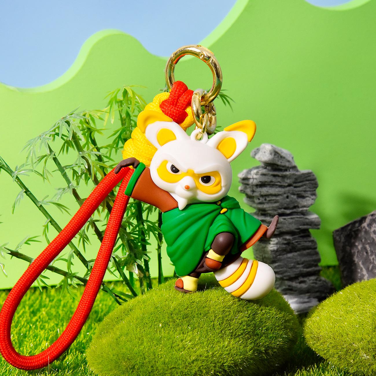 

Брелок Панда: Подвеска-сумка для куклы боевых искусств «Мультяшный енот»