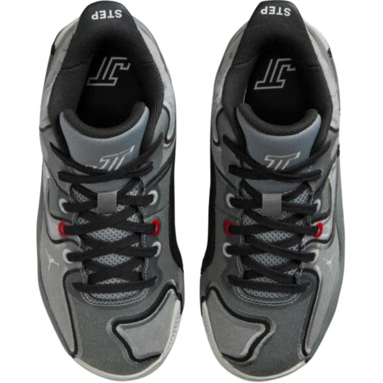 Jordan Tatum 3 Confortable Durable Haut Bas Chaussures de Basket pour Enfants Baskets pour Enfants Gris HV5889-002