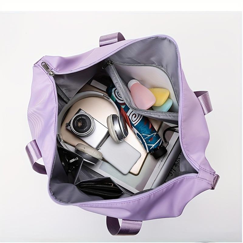 Large Capacity Folding Travel Bag Luggage Gym Handbag Shoulder Bag for Women Men Storage Short Distance Portable Travel Tote Bag