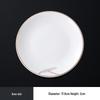 Hotel Restaurant Ceramic Tableware Set: Plates, Bowls, Cutlery, Chopsticks for Private Rooms - 7 or 8 Pieces
