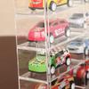 Compact Car Model Storage Display Box, Car Model Dust-Proof Display Stand, Transparent Toy Car Placement Box
