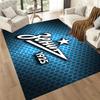 Blue Fc Zenit Saint Petersburg Square Rugs Are a Great Choice for Living Rooms, Bedrooms, Home Décor, and As Gifts.