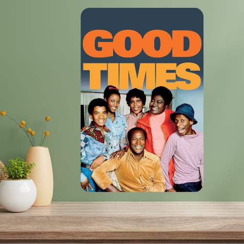 Good Times Classic TV Show Metal Poster Sign 20x30cm(7.8x11.8inch)
