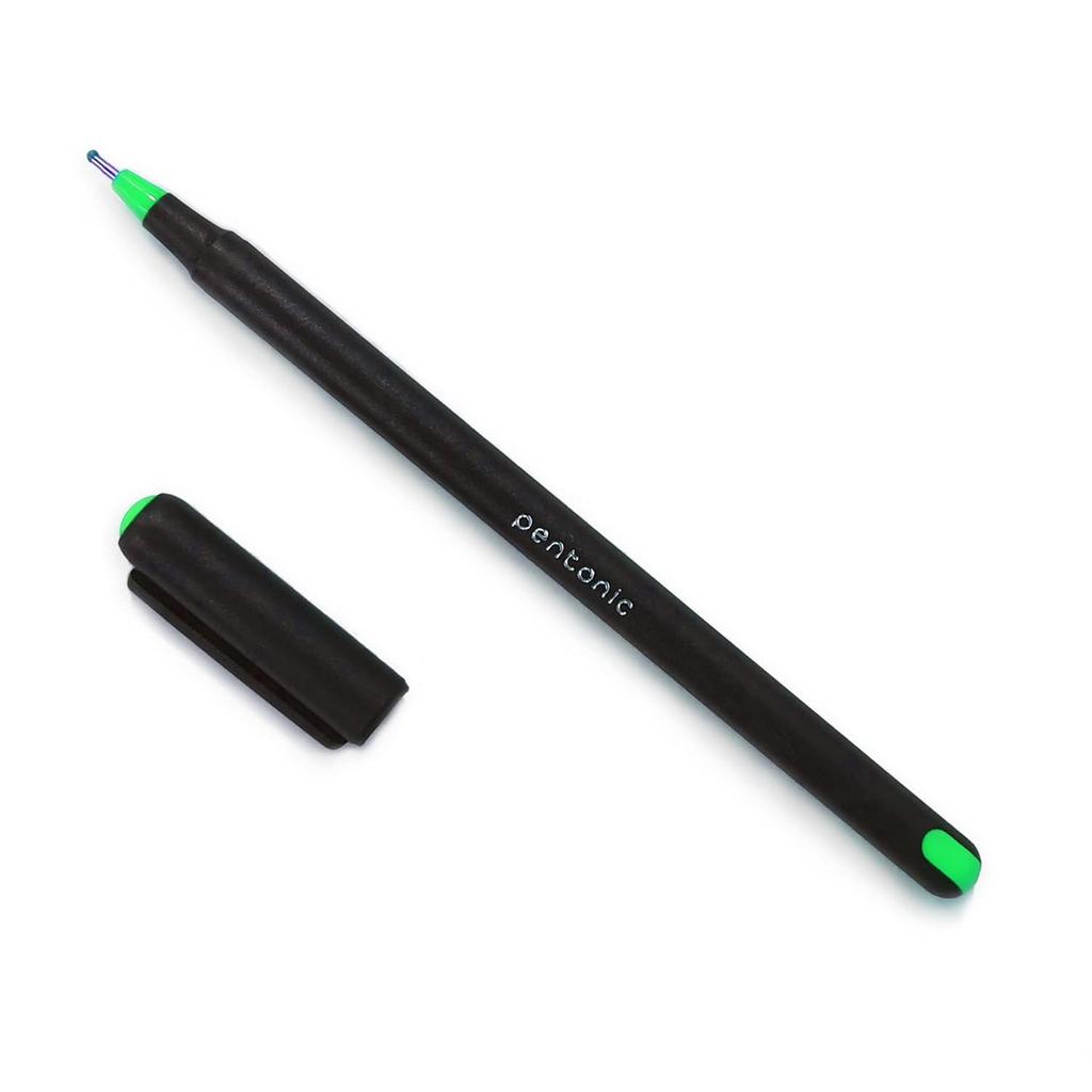 Pentonic Multicolor Ball Pen Pack of 2 X 10pcs With 10 Pens Each 0.7mm And 1.0mm Tips For Office School And Daily Writing