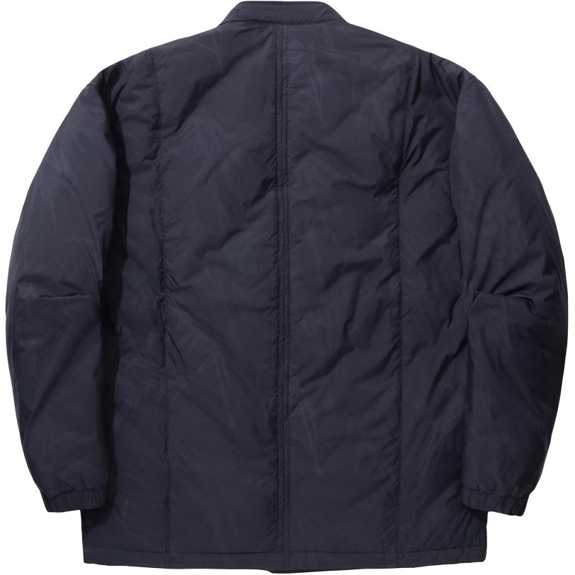 Li Ning X Jackie Chan Collaboration Kung Fu Series Casual Simple Solid Color Warm Stand Collar Loose Down Jacket Unisex Outerwear AYMU313-2