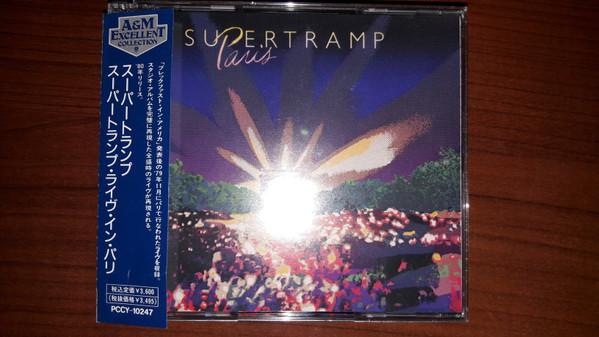 CD SUPER PLAYING CARDS supertramp live in paris PCCY10247 AM Records 2021 Japan Rock Used