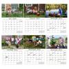2026 Funny Chicken Daddy Wall Calendar A4 Size Creative Humor Design For Home Office Decor Gift White Card Paper OPP Packaging
