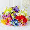 Bouquet di Fiori Artificiali 28 Teste Fiori Finti Realistici in Seta Matrimonio Festa Casa