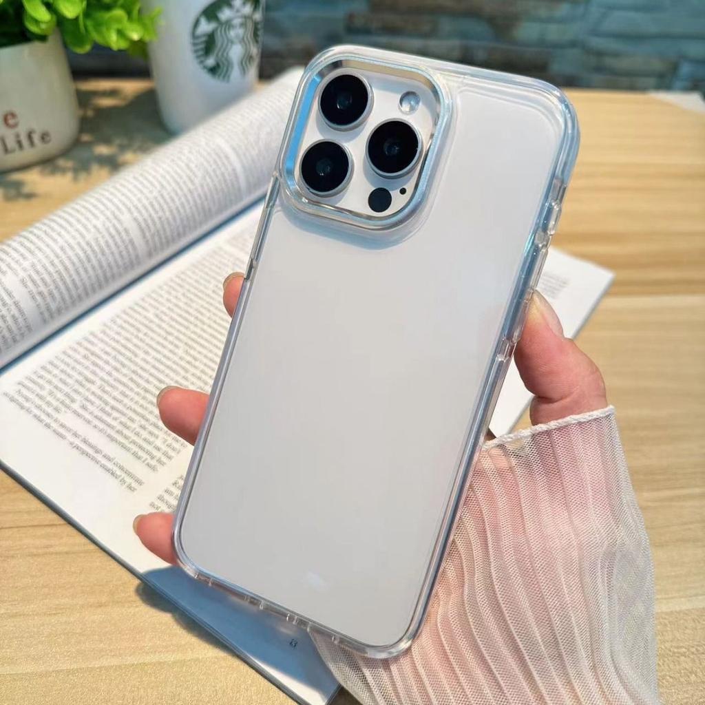 Suitable for iPhone17Pro Bayer Anti-yellow Mobile Phone Case, Scratch-proof 2.5MM Anti-drop Two-in-one Apple 16PM