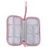 Nail Drill Kit Holder Bag Mesh Pockets Multi Layers Water Resistant Portable Nail Drill Organizer Bag for Grinding