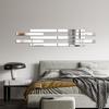 3*30cm Acryl Spiegel Grenze Dekorative Linien Wand Aufkleber Decke Taille Diy Selbst Klebe