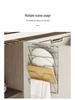 Punch-Free Wall-Mounted Kitchen Storage Rack: Multi-Tier Pot Lid and Cutting Board Organizer