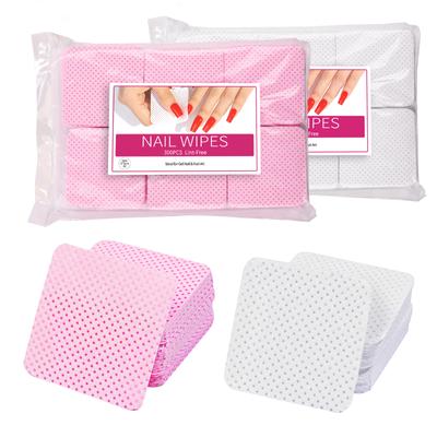 1 confezione di salviette per la rimozione dello smalto, dischetti per la pulizia delle unghie, dischetti per unghie in tessuto non tessuto per donne e ragazze, strumento per nail art per saloni di bellezza