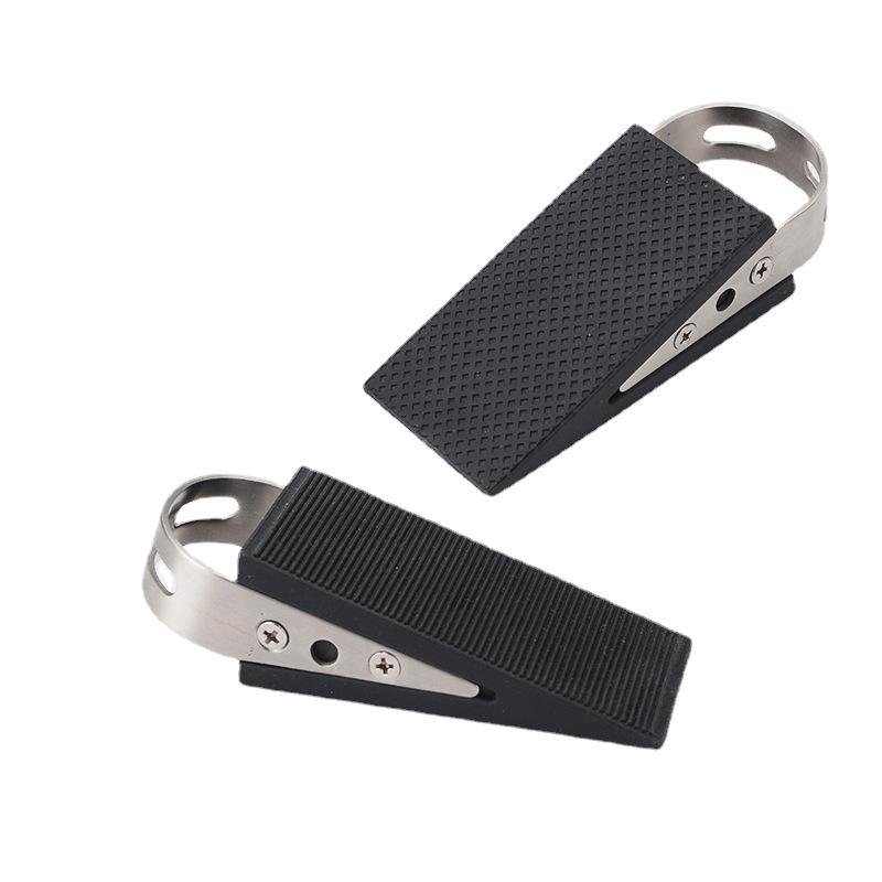 Wooden Windproof Rubber Door Stop & Bumper Holder