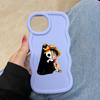 LZ28 One Piece Luffy Gear 5 Silicone Phone Cases for Samsung A15 A16 S23 FE S24 Ultra A34 A54 A14 A55 Motorola G32 E14 OnePlus Soft Cover