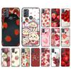 Phone Case For Moto G86 G85 G75 G15 G05 G56 G72 G53 G54 G84 G60 G31 G32 G24  G 5G G Play Strawberry Cat Cartoon
