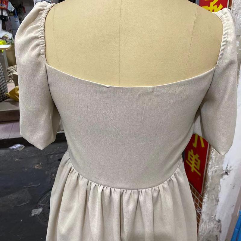 Vintage Casual Dress Summer Women Puff Sleeve A Line Dresses High Waist Square Collar Linen Ladies Dress Khaki Cotton and Linen Square Neck Dress купить недорого — выгодные цены, бесплатная доставка, реальные Vintage Casual Dress Summer Women Puff Sleeve A Line Dresses High Waist Square Collar Linen Ladies Dress Khaki Cotton and Linen Square Neck Dress купить недорого — выгодные цены, бесплатная доставка, реальные